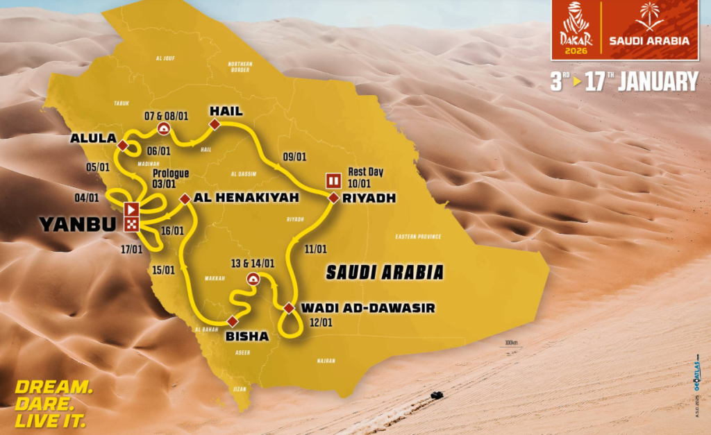¡Dakar Future Mission 1000 El año de las motos!. 2 fecha dakar