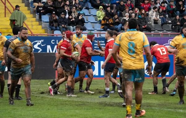 Chile XV supera a Uruguay XV en un partido caliente por la primera fecha del Americas Rugby Championship