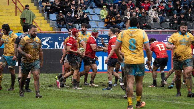Chile XV supera a Uruguay XV en un partido caliente por la primera fecha del Americas Rugby Championship