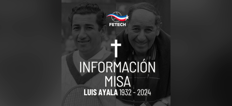 Invitación a Misa en Memoria de Luis Ayala – Federacion de Tenis de Chile