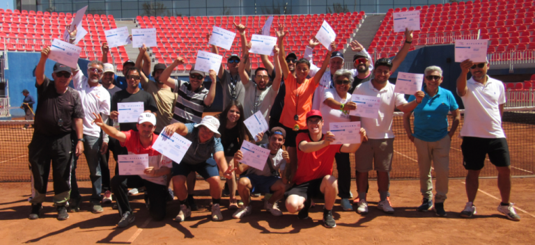 Con éxito finalizó el Curso de Árbitros con Certificación Nacional – Federacion de Tenis de Chile