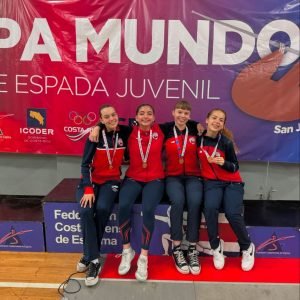 El Team Chile de Esgrima se luce en Costa Rica