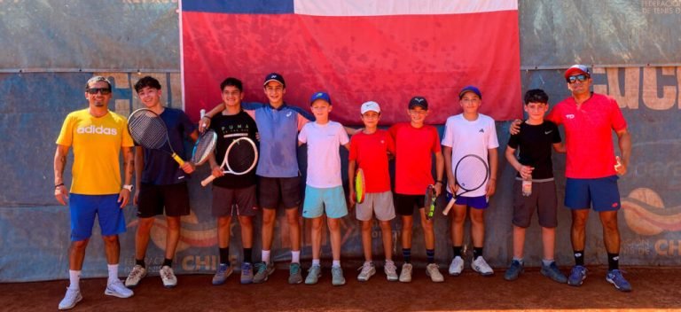 Primer concentrado masculino Sub 14 con miras al Sudamericano 2025 – Federacion de Tenis de Chile