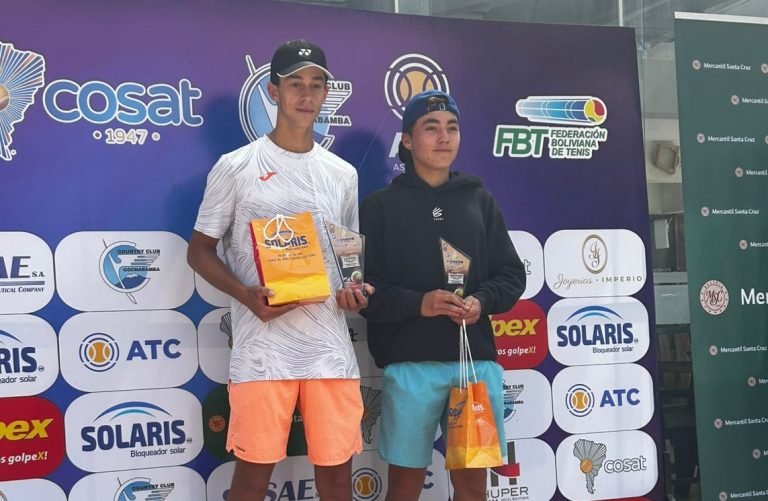 Benjamín Pérez y Simón Flores - duelo chileno en la final de la gira Cosat en Cali
