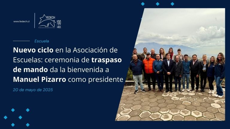 Asociación de Escuelas da la bienvenida a Manuel Pizarro