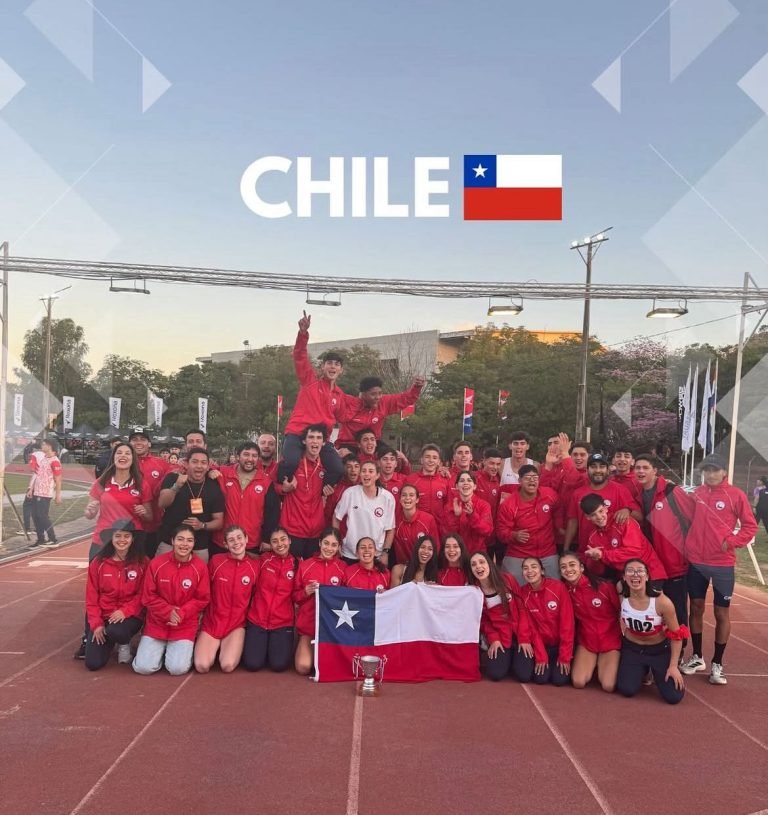 El Team Chile de Atletismo Sub-18 brilla en Asunción