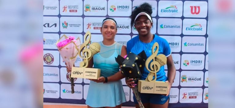 Gerald es campeona duplas y Vergara logra primera semifinal W50 en Ibagué – Federacion de Tenis de Chile