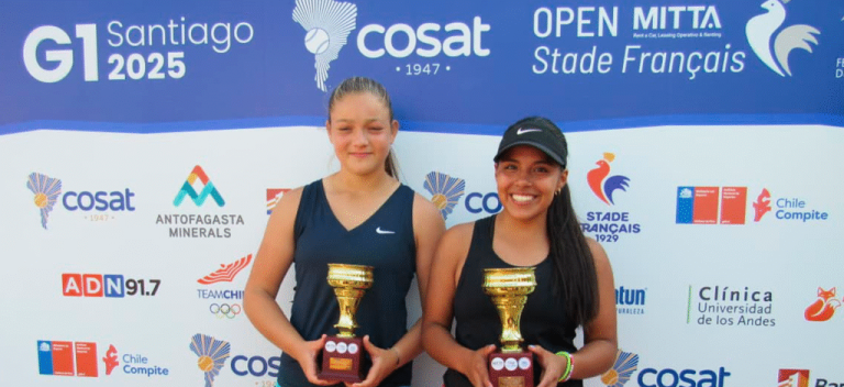 Catalina Porré conquista el título en dobles del Open Mitta Stade Francais – Federacion de Tenis de Chile