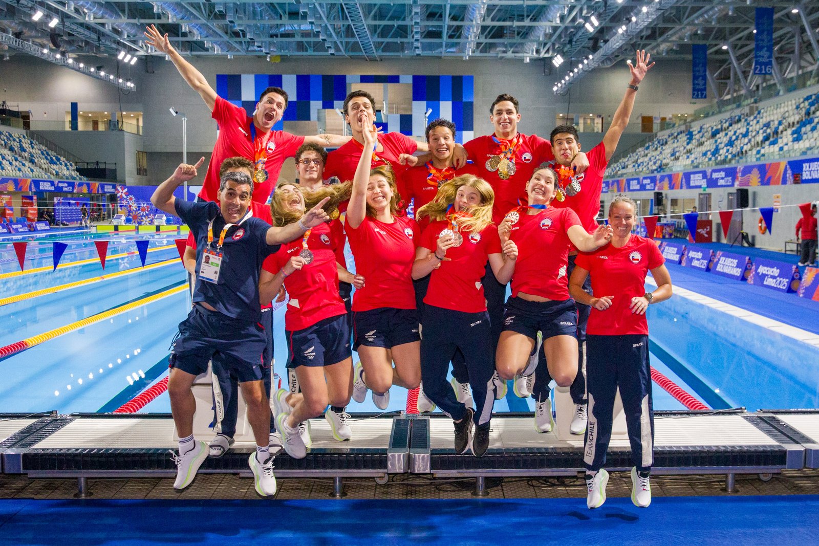 20 medallas y 11 nuevos récords NACIONALES en los XX Juegos Bolivarianos – Federación Chilena de Deportes Acuáticos