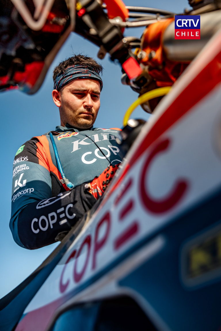 Tomás De Gavardo termina su preparación en Marruecos para el Dakar 2026.