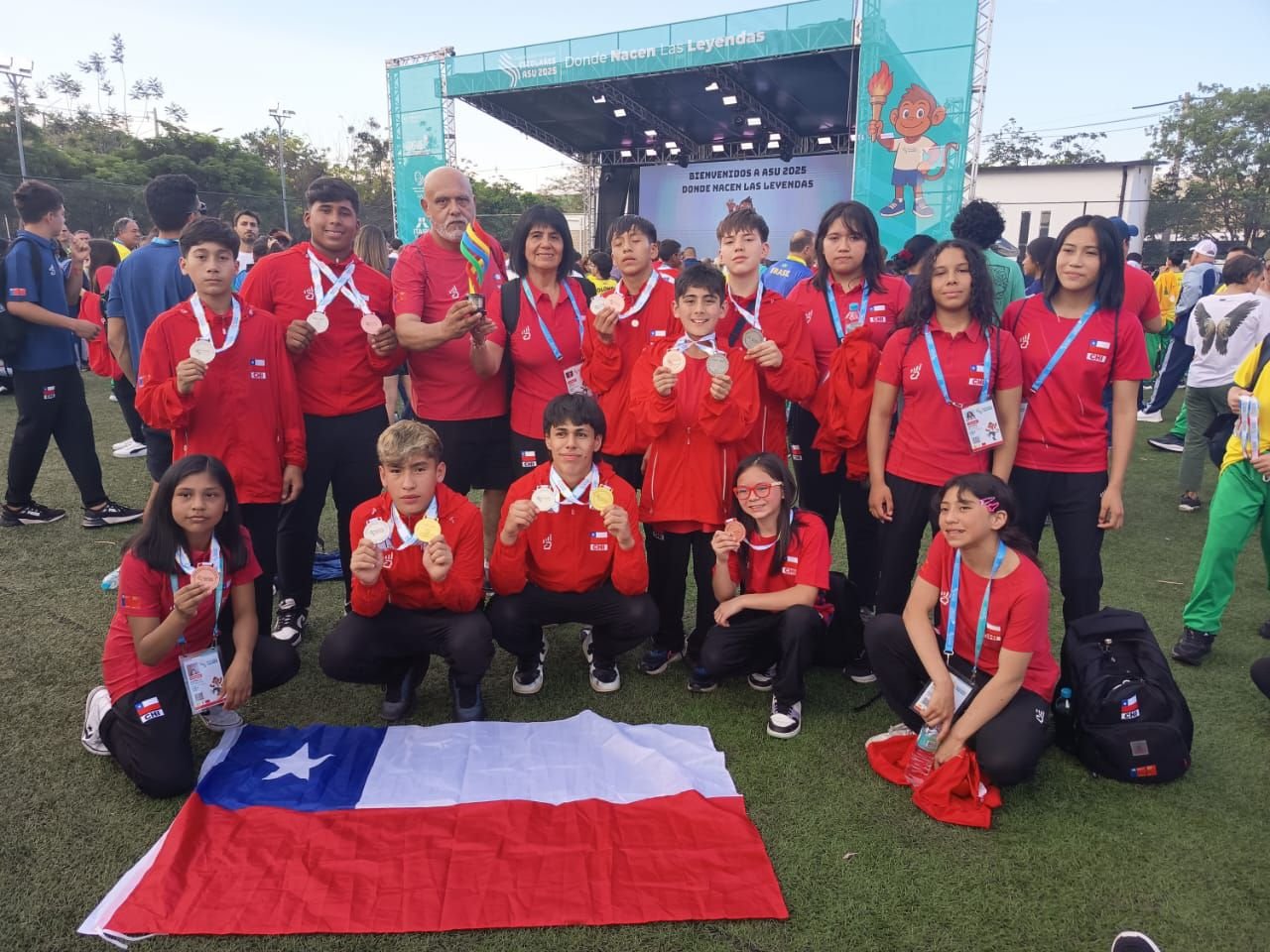 RESULTADOS FINALES – JUEGOS SUDAMERICANOS ESCOLARES PARAGUAY 2025