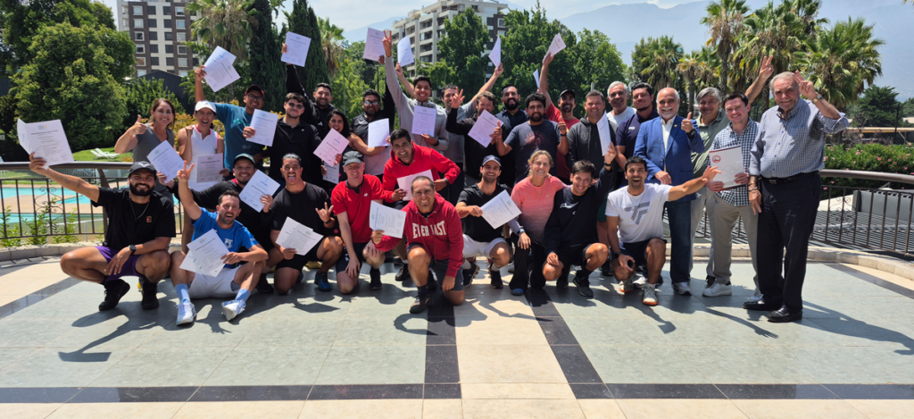 Finalizó con éxito el Curso Nivel 2 ITF para entrenadores – Federacion de Tenis de Chile