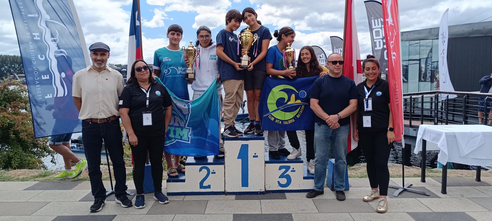 Stade Francais es campeón del Nacional de Aguas Abiertas de Verano 2026 – Federación Chilena de Deportes Acuáticos