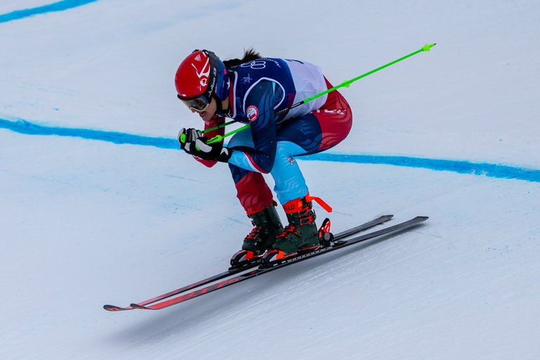 Stephanie Joffroy termina en el top 30 del ski cross