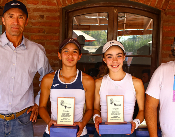 Chilenos son protagonistas en el cierre del COSAT G4 Club Santiago – Federacion de Tenis de Chile