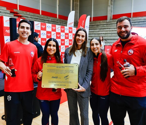 Coca Cola y Team Chile renuevan su alianza