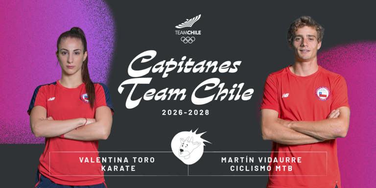 Toro y Vidaurre, nuevos capitanes del Team Chile