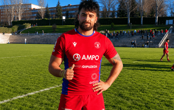Franco Velarde renovó contrato en Ordizia Rugby para la temporada 2026-2027