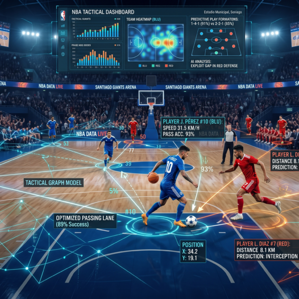 Cómo el Big Data y la Inteligencia Artificial están reinventando la táctica deportiva