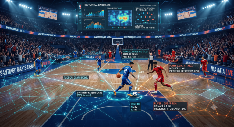 Cómo el Big Data y la Inteligencia Artificial están reinventando la táctica deportiva