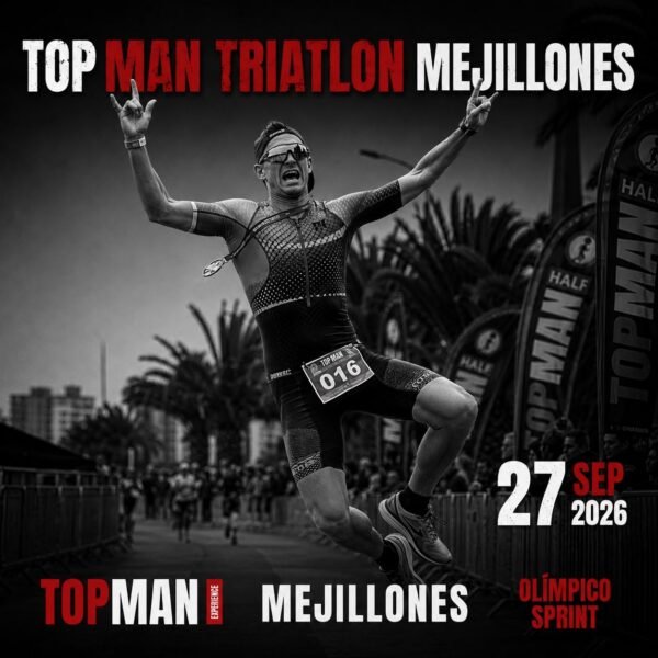 300 Atletas y «Maca» Salazar será de la partida en la primera versión del Triatlón Topman Mejillones 2026.