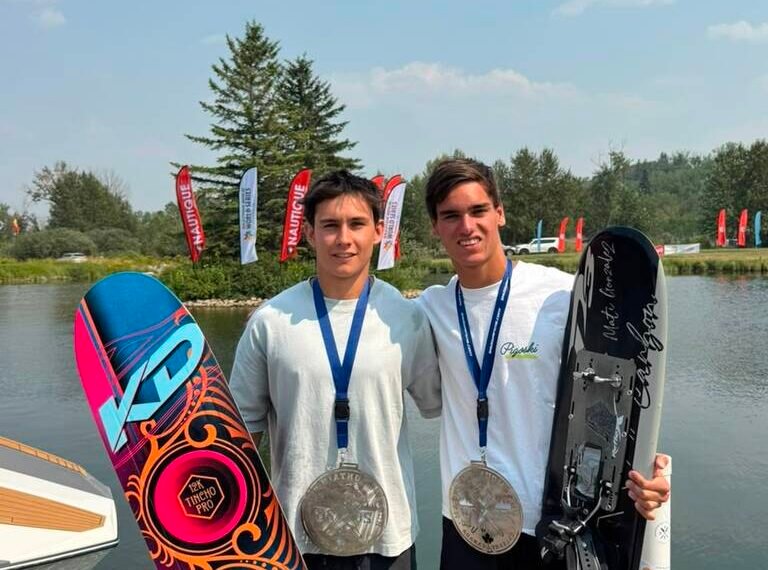 Esquí Náutico: “Mati” y “Tincho” brillan en Canadá