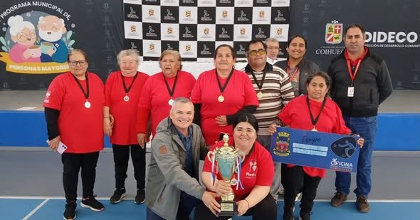 PORTEZUELO PARTICIPÓ EN ENCUENTRO DE BOCHAS EN COIHUECO