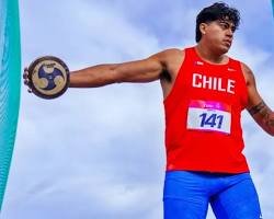 Histórico: Claudio Romero conquista el oro y rompe el récord sudamericano en lanzamiento del disco