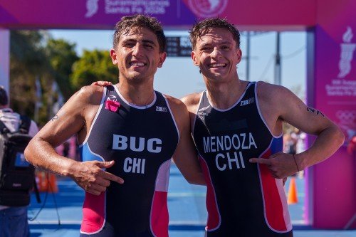¡Histórico doblete en Santa Fe! Con oro y plata Andree Buc y Mateo Mendoza hacen el 1-2 para Chile