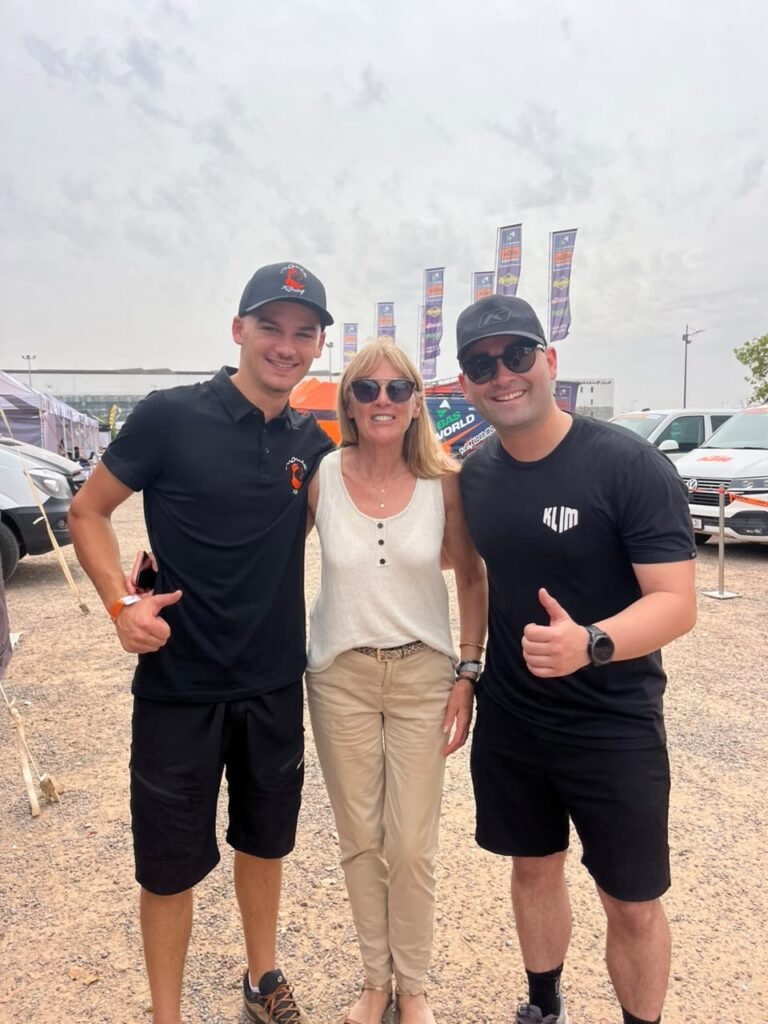 Tomás De Gavardo recuerda a su padre en la previa del Rally de Marruecos.