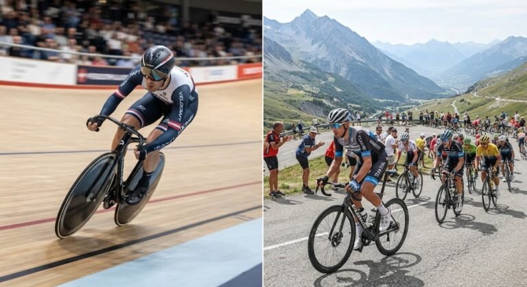 Ciclismo de pista vs. Ciclismo de ruta: Dos mundos, dos filosofías sobre dos ruedas