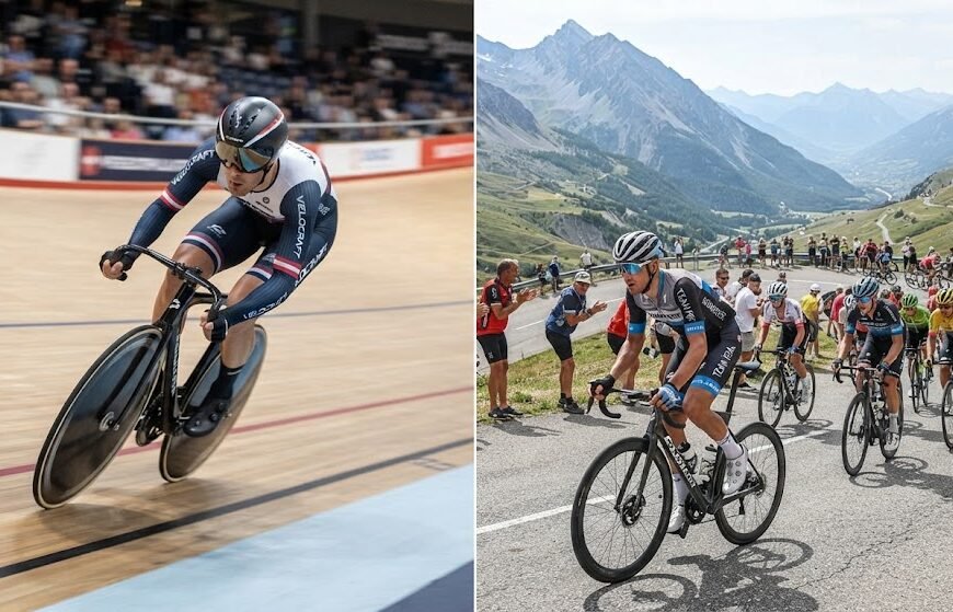 Ciclismo de pista vs. Ciclismo de ruta: Dos mundos, dos filosofías sobre dos ruedas
