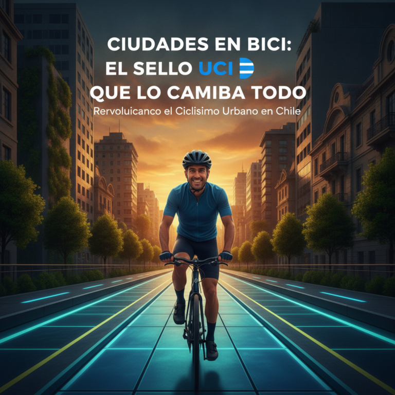 ¿Qué es la etiqueta UCI Bike City y por qué revoluciona el ciclismo urbano en Chile?