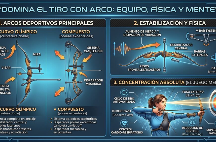 La Maestría del Tiro con Arco Deportivo: Equipamiento, Física y la Ciencia de la Concentración Absoluta