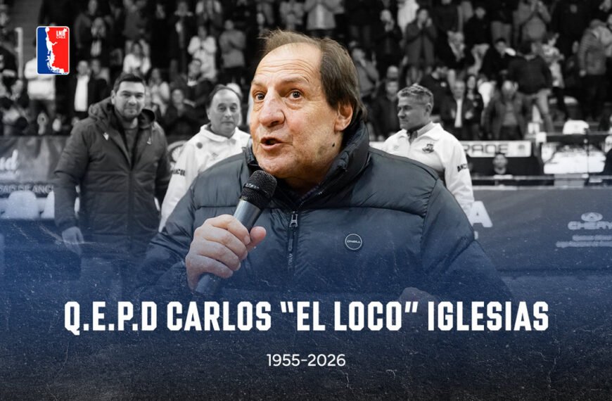 El básquetbol chileno despide al histórico Carlos “Loco” Iglesias