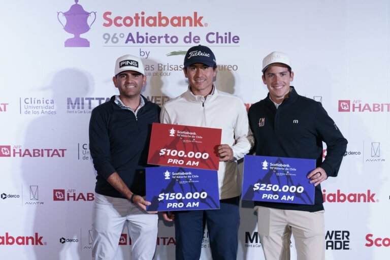 Camaradería y buen golf: así se vivió el Pro-Am previo al SCOTIABANK 96° Abierto de Chile