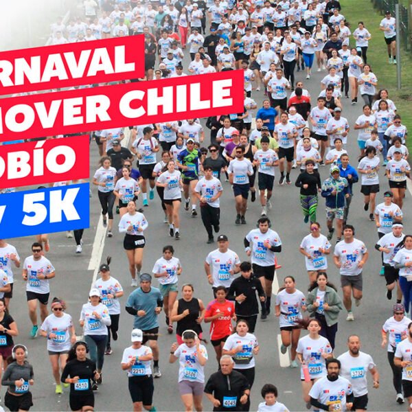 Inscripciones abiertas: corrida familiar del “Carnaval A Mover Chile Biobío 2026”