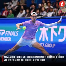 Alejandro Tabilo queda eliminado en Tokio tras caer ante Denis Shapovalov