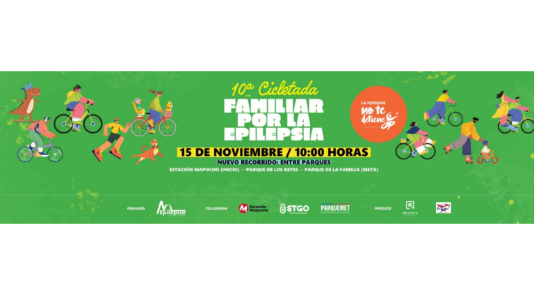Liga de Epilepsia y Gran Cicletada este 15 de Noviembre 2026.